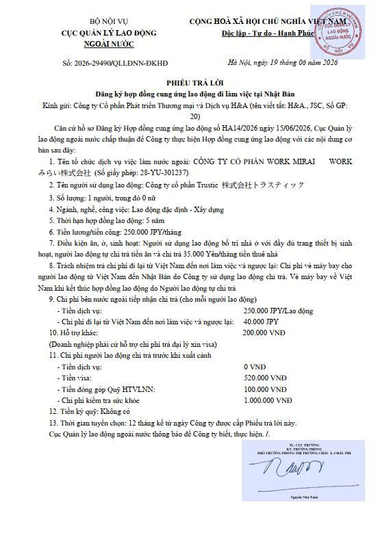 PTL đặc định Trustic T6.2026